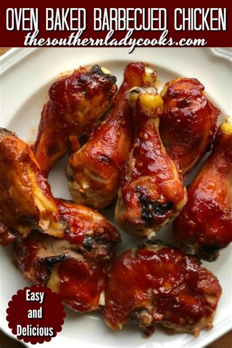 oven-baked-barbecued-chicken image