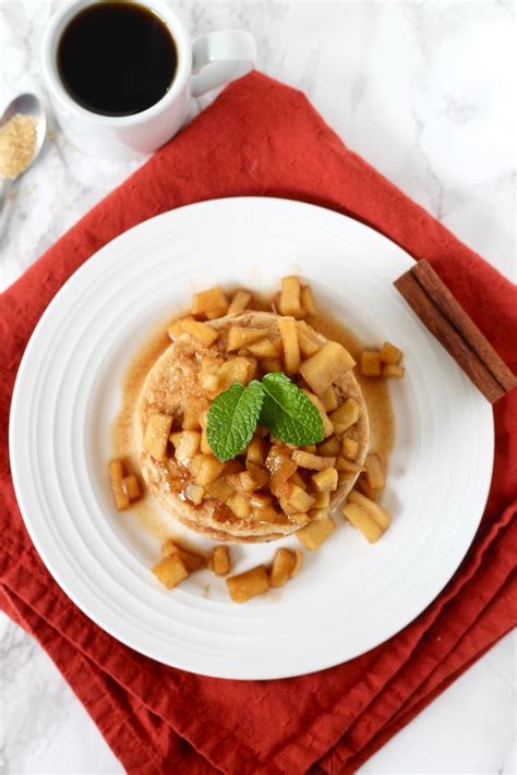 whole-wheat-apple-cinnamon-pancakes-little-chef image