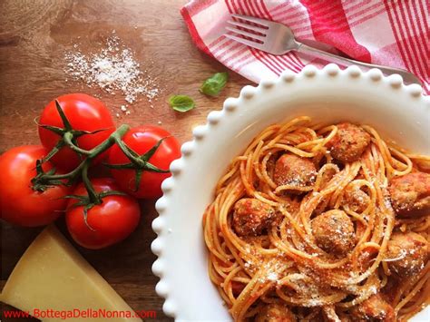 spaghetti-with-sausage-meatballs image