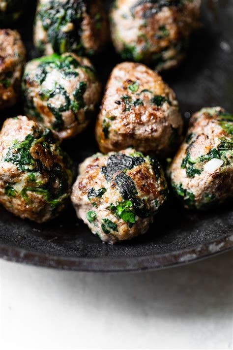 italian-beef-and-spinach-meatballs-ground-beef image