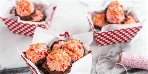 chocolate-dipped-cherry-macaroons-the-pioneer-woman image