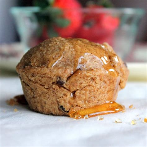 cinnamon-raisin-peanut-butter-oat-bran-muffins image