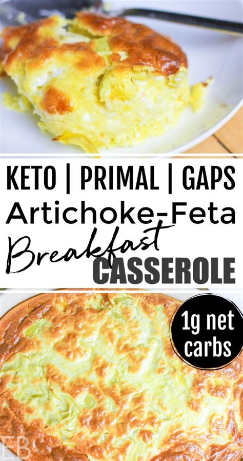 artichoke-feta-breakfast-casserole-keto-paleoprimal image