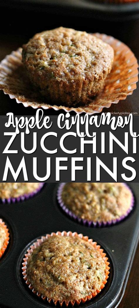 apple-cinnamon-zucchini-muffins-persnickety-plates image
