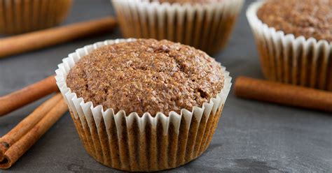 keto-flaxseed-cinnamon-bun-muffins-healthful-pursuit image