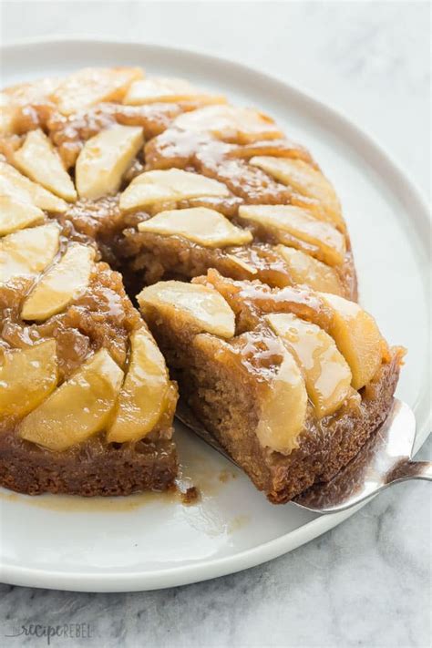 apple-upside-down-cake-the-recipe-rebel image
