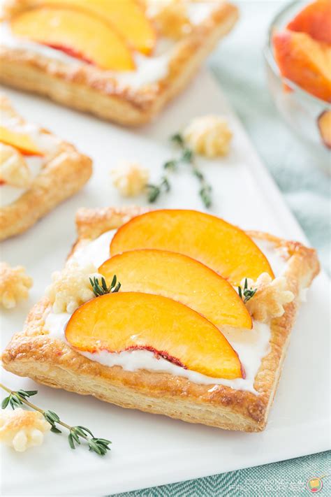 fresh-peach-tart-cooking-on-the-front-burner image