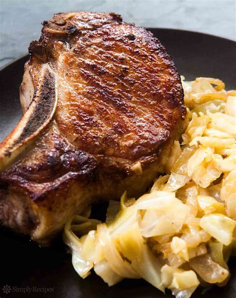 pork-chops-with-braised-cabbage image