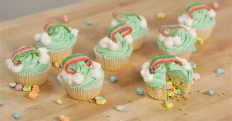surprise-inside-lucky-charms-cupcakes image