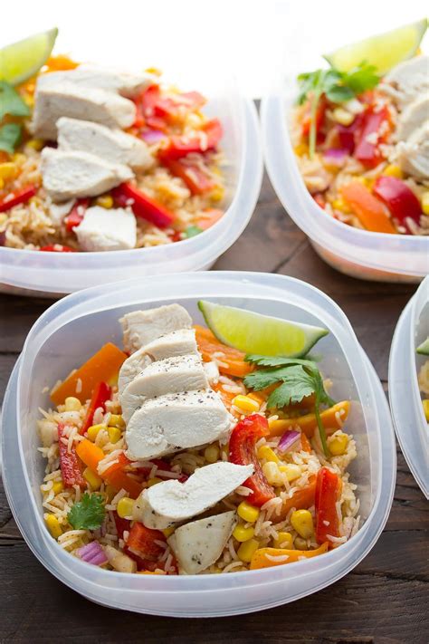 make-ahead-chicken-fajita-lunch-bowls-sweet-peas image