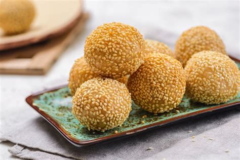 chinese-sesame-seed-dessert-balls-recipe-the-spruce-eats image