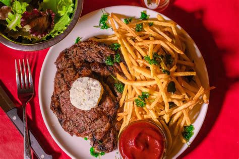 classic-classic-steak-frites-recipe-with-blue-cheese image