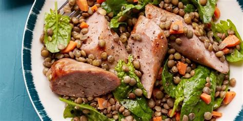 sausage-with-lentils-and-spinach-womans-day image