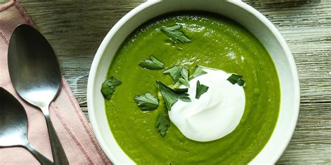 creamy-zucchini-chickpea-soup-with-spinach-eatingwell image