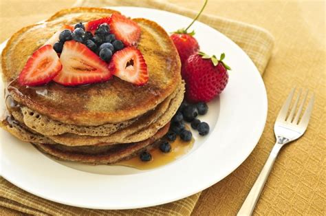 are-whole-wheat-pancakes-healthy-livestrong image
