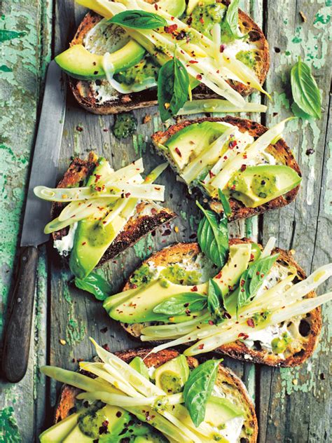 avocado-and-labne-toast-with-basil-oil-donna-hay image