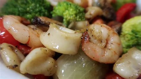 mixed-seafood-stir-fry-recipe-nokis-kitchen-ep-18 image