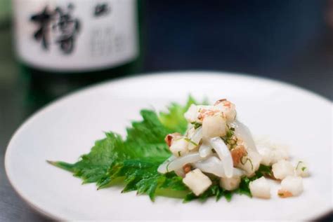 pickled-plum-and-calamari-salad-ume-ika-somen-no image