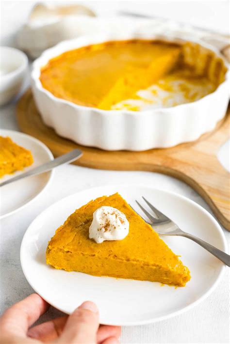 easy-crustless-pumpkin-pie-gluten-free-dairy-free image