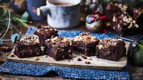 gooey-chocolate-brownies-recipe-bbc-food image