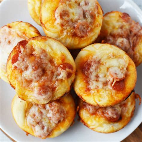 easy-pizza-cupcakes-recipe-mini-deep-dish-pizzas image