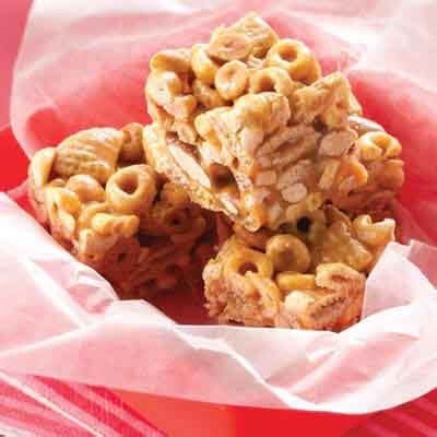 caramel-nut-cereal-bars-recipe-land-olakes image
