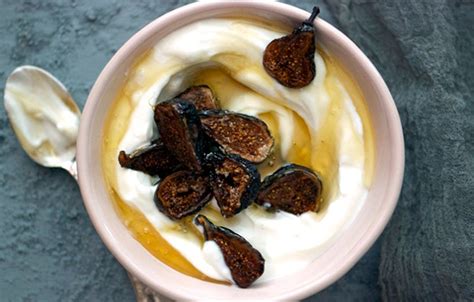 roasted-figs-with-yogurt-recipe-bon-apptit image