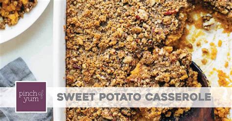 sweet-potato-casserole-with-brown-sugar-topping image