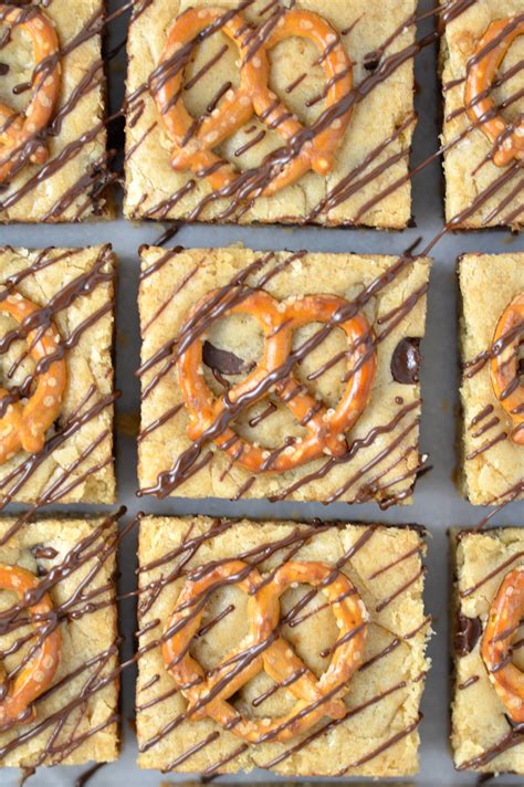 chocolate-and-pretzel-cookie-bars-a-taste-of-madness image