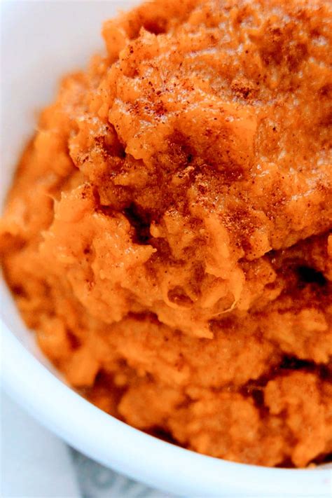 slow-cooker-mashed-sweet-potatoes-slow-cooker-foodie image