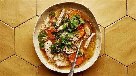 chicken-and-rice-soup-recipe-bon-apptit image