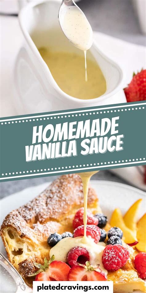 german-vanilla-sauce-easy-crme-anglaise-plated image