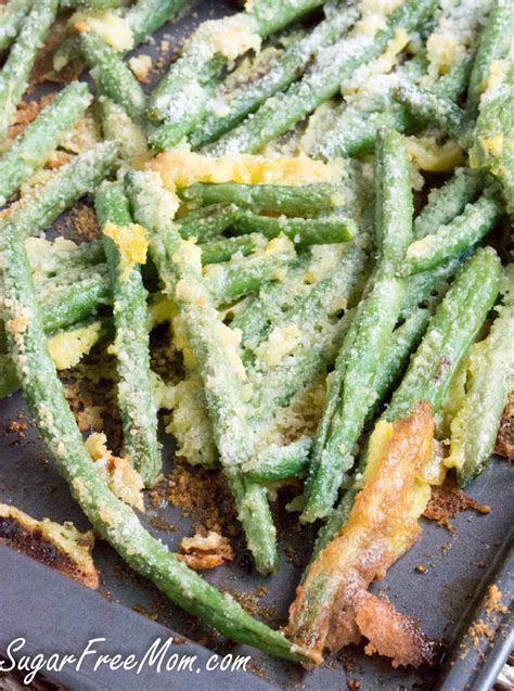 oven-fried-garlic-parmesan-green-beans-sugar-free image