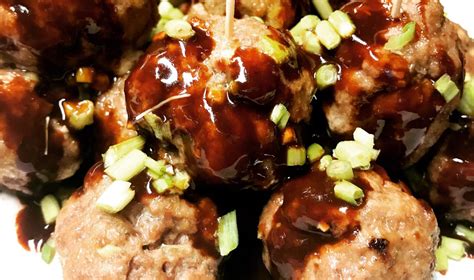 the-best-30-minute-asian-meatballs-with-hoisin-sauce image