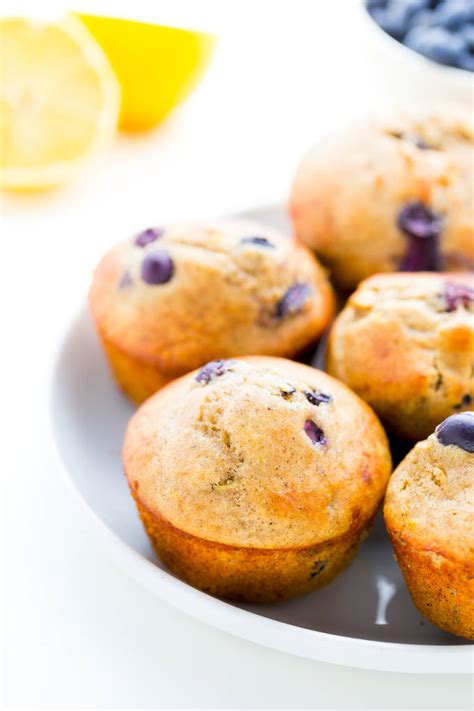 lemon-blueberry-protein-muffins-gf-v-one-clever-chef image
