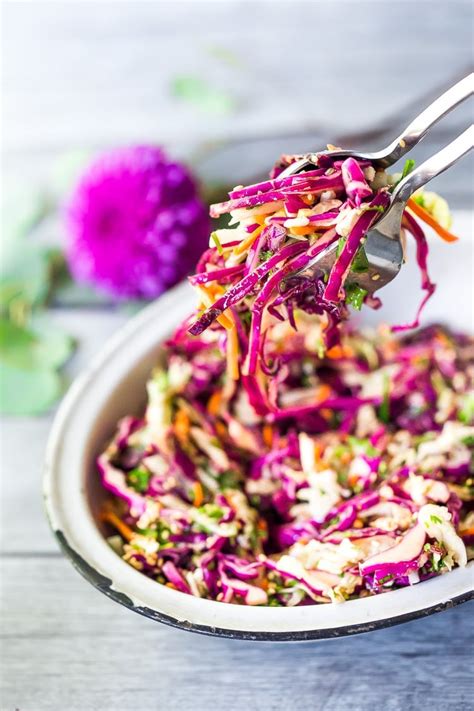 easy-crunchy-asian-slaw-best-asian-dressing-feasting-at-home image