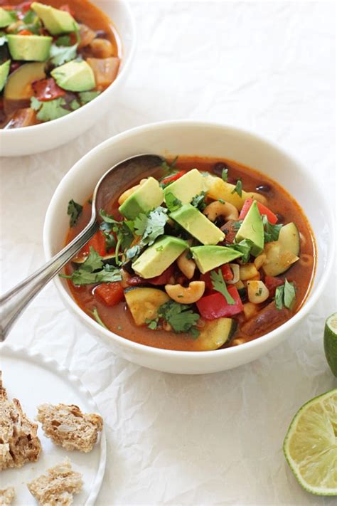 mexican-minestrone-soup-cook-nourish-bliss image