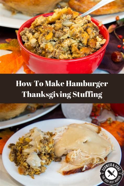 how-to-make-hamburger-thanksgiving-stuffing image
