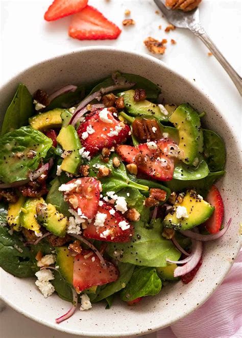 strawberry-salad-with-avocado-recipetin-eats image