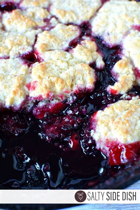 cast-iron-blackberry-cobbler-recipe-salty-side-dish image