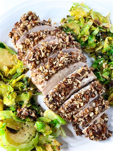 pecan-crusted-dijon-chicken-the-savvy-spoon image