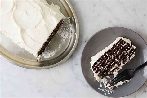 chocolate-icebox-cake-recipe-king-arthur-baking image