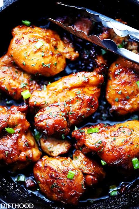 spicy-sweet-and-sticky-chicken-thighs image