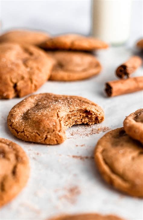 brown-butter-snickerdoodle-cookies-ambitious-kitchen image