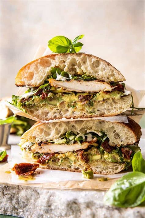 honey-mustard-chicken-avocado-sandwich-with-tahini image