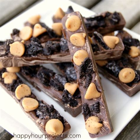 chocolate-peanut-butter-oreo-bark-happy-hour image