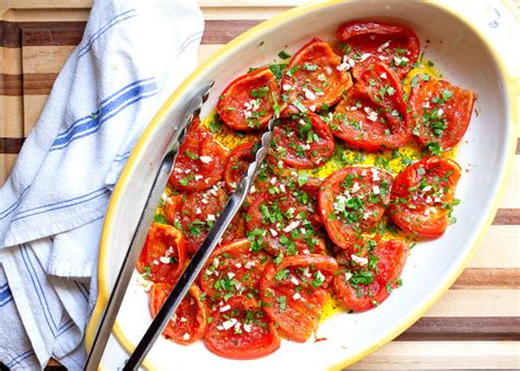 crostini-with-pomodori-al-forno-oven-roasted-tomatoes image