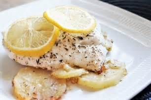 lemon-herb-halibut-with-crispy-garlic-potatoes-my image