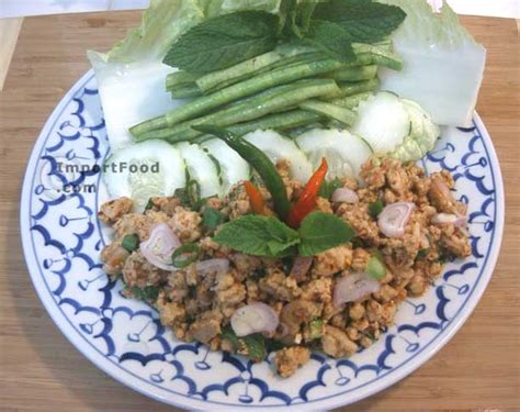 thai-spicy-ground-chicken-and-toasted-rice-larb-gai image