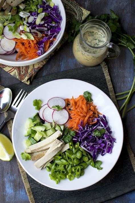thai-coconut-lime-dressing-and-a-salad-vegan image